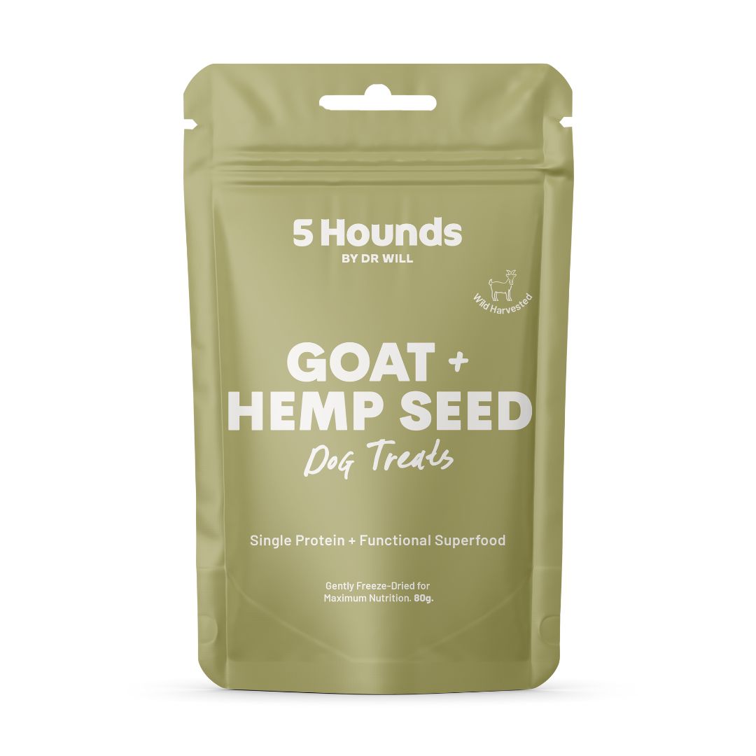Freeze-Dried Goat & Hemp Seed Treats